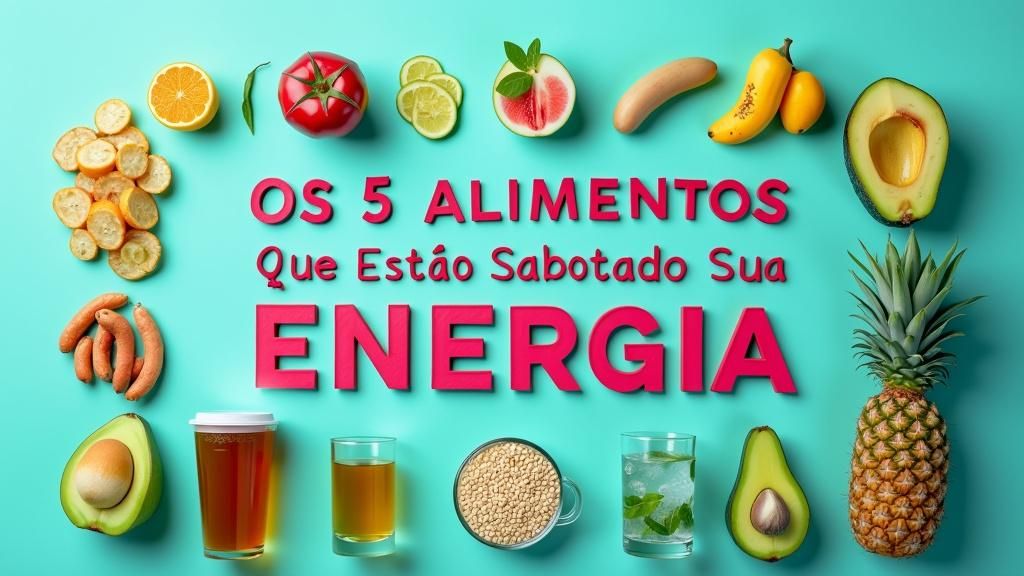Os 5 Alimentos Que Estão Sabotando Sua Energia e Como Substituí-los Agora!